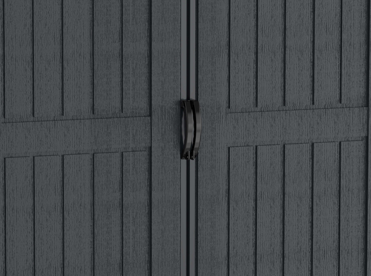 Rusty Sheds 15x8 Apex Pro Vinyl Shed w/ Foundation 40216