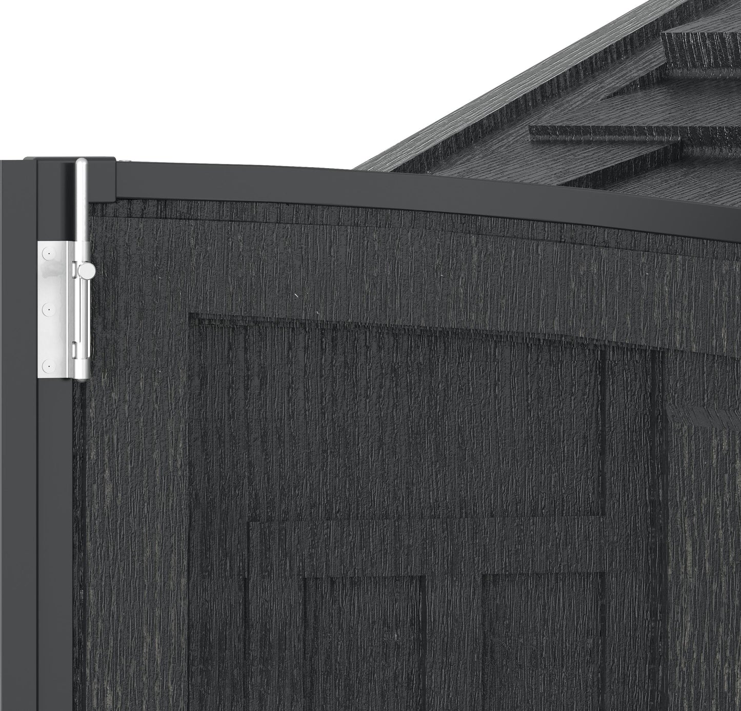 Rusty Sheds 15x8 Apex Pro Vinyl Shed w/ Foundation 40216