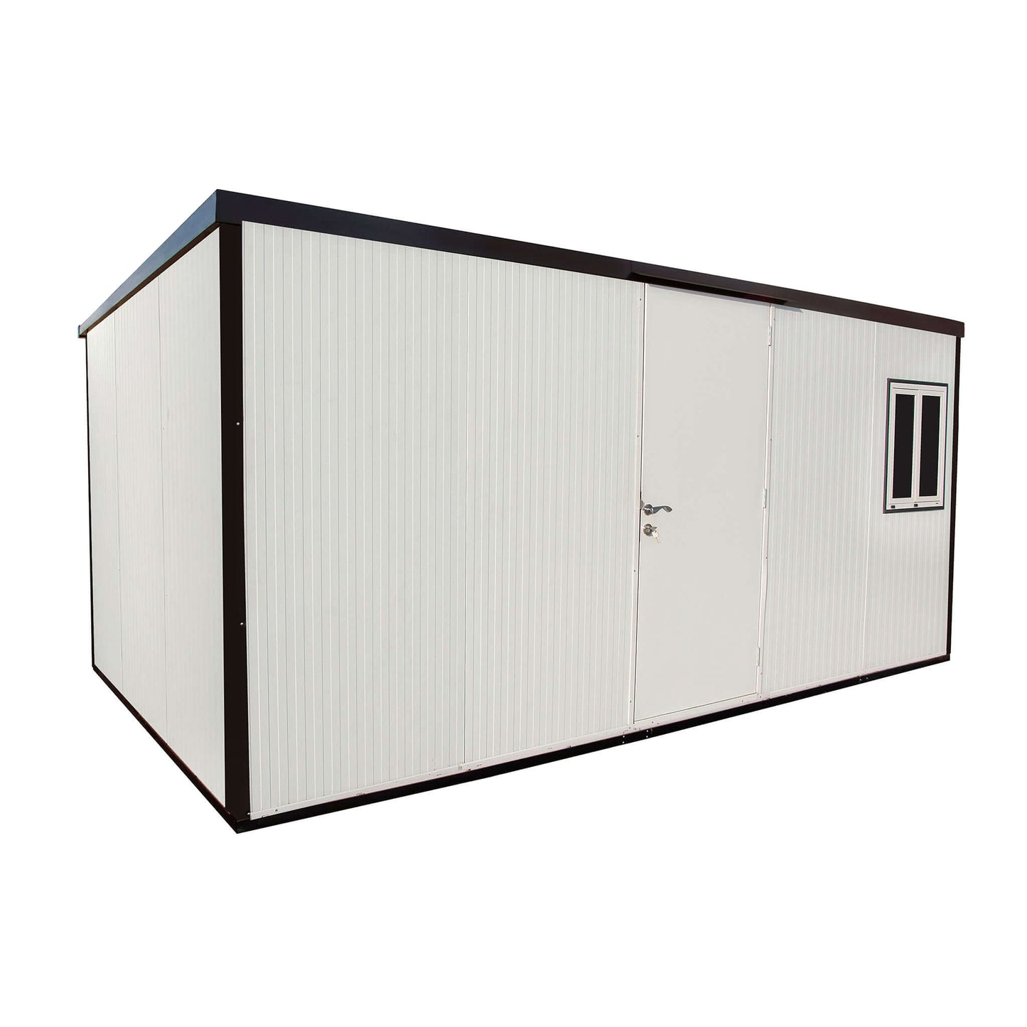 Rusty Sheds 16x10 Flat Roof Insulated Building 30852