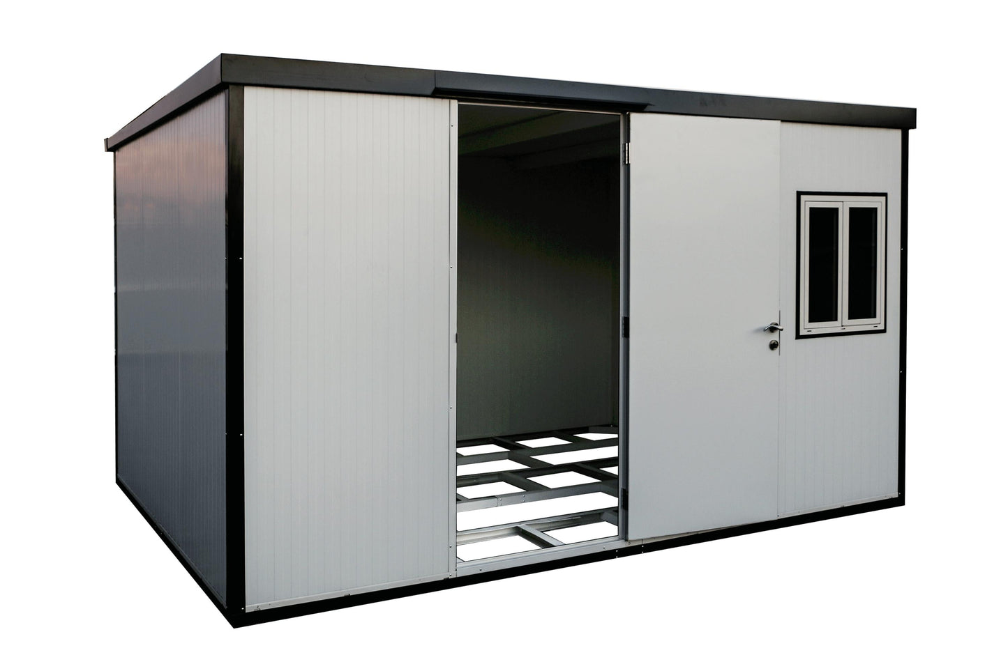 Rusty Sheds 16x10 Flat Roof Insulated Building 30852