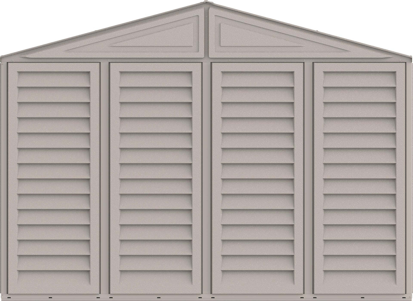 Rusty Sheds 10.5x15 Vinyl Garage w/ Foundation 15026