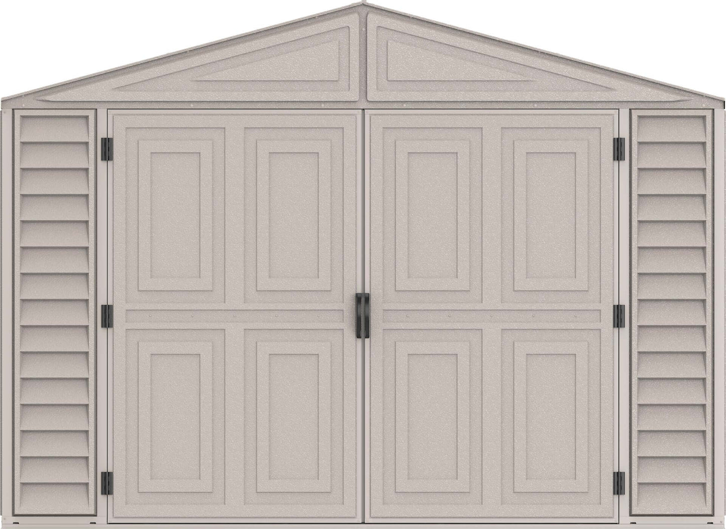 Rusty Sheds 10.5x15 Vinyl Garage w/ Foundation 15026