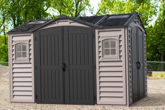 Rusty Sheds 10.5x8 Apex Pro Vinyl Shed